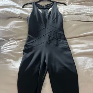 Bebe Black Jumpsuit